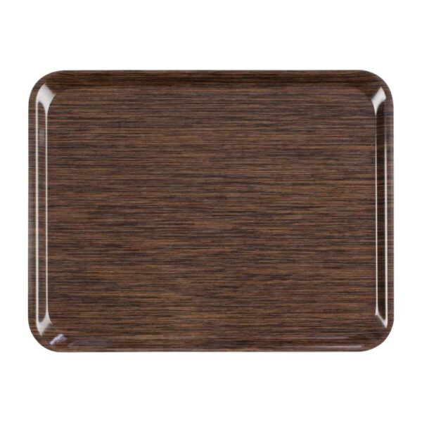 Roltex melamine dienblad 460 x 360mm wengé