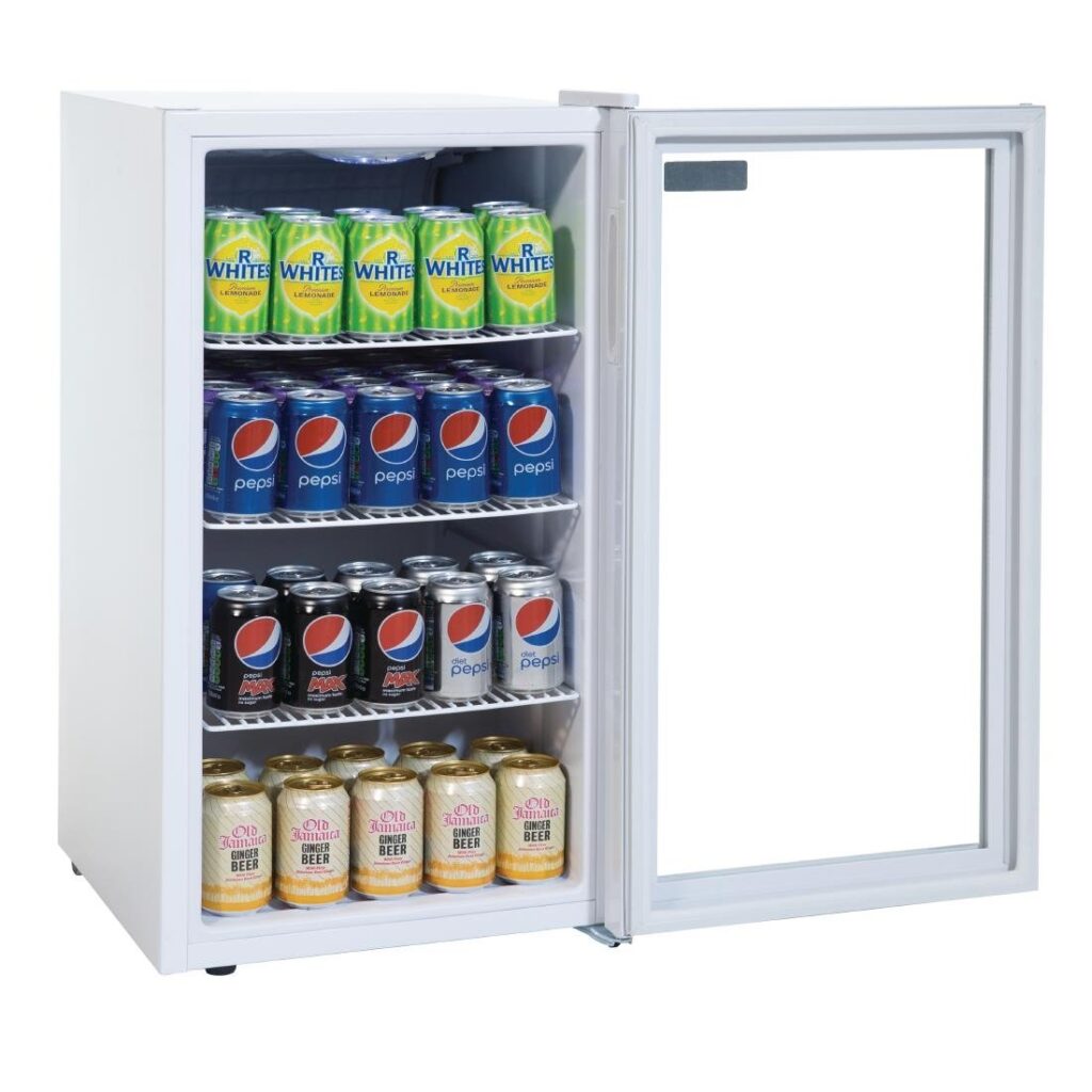 Polar C-serie compacte display koeling wit 88L Horeca-winkel Horeca belgie Horecabenodigdheden Horeca materiaal