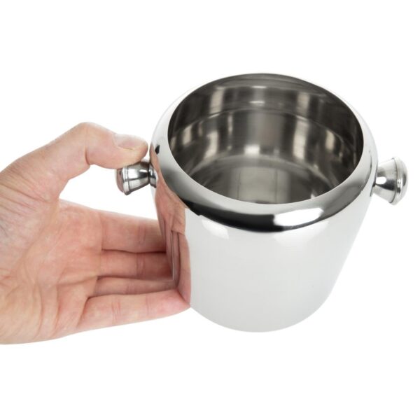 Olympia mini ijsemmer RVS 1L 11,5(h) x 12,5(Ø)cm - Afbeelding 5