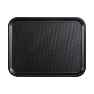 Cambro mykonos blad zwart antislip oppervlak 330x430mm