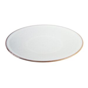 Olympia Drift grijze effen coupeplaat 280 mm (pak van 4)