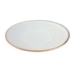 Olympia Drift grijze effen coupeplaten 230 mm (pak van 6)