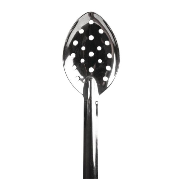 Vogue RVS geperforeerde serveerlepel 33cm - Afbeelding 3