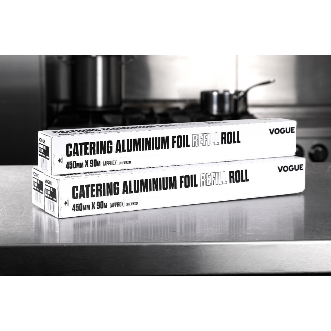 Aluminiumfolie navulling voor Vogue Wrap450 dispenser (3 stuks)