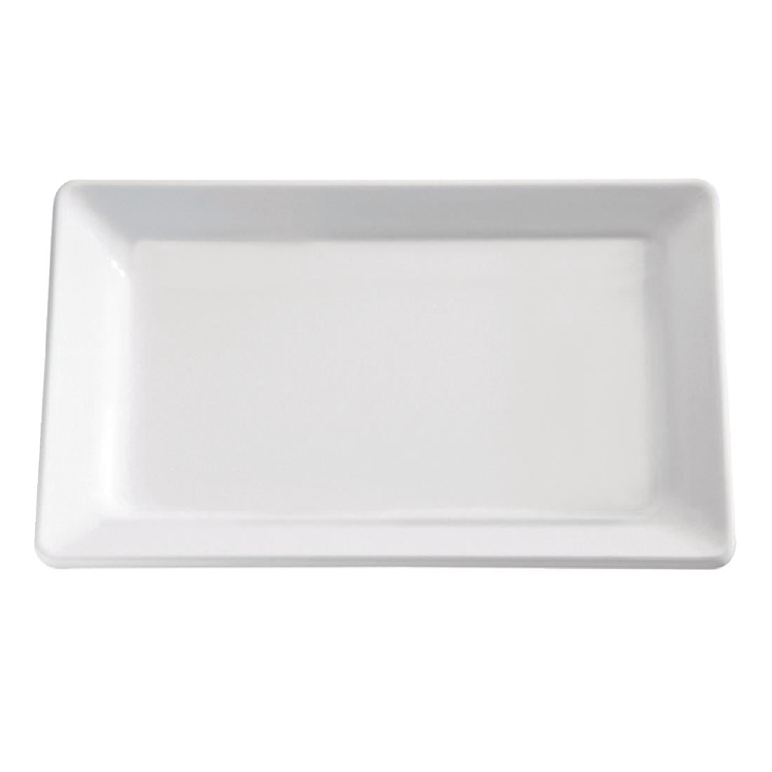 aps pure melamine schaal wit gn 1/4 APS Pure melamine schaal wit GN 1/4