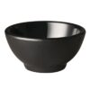 APS Pure ronde melamine kom zwart 13cm
