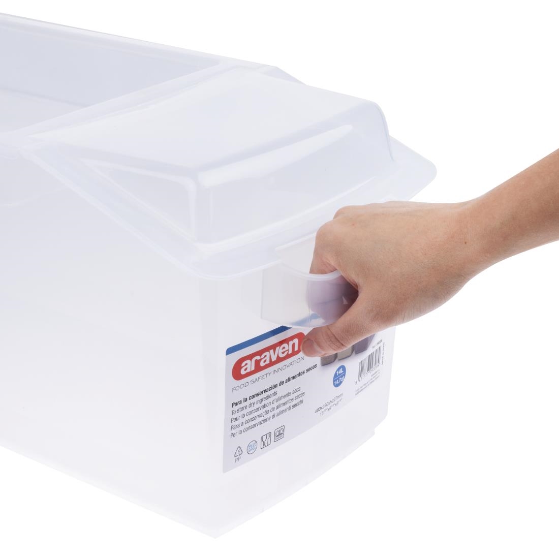 Araven dispenser en ingrediëntenbak 14Ltr