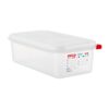 Araven GN 1/3 voedselbak met deksel 4Ltr (4 stuks)