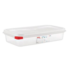 Araven GN 1/3 voedseldoos met deksel 2,5Ltr (4 stuks)