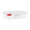 Araven GN 1/4 voedseldoos met deksel 1,8Ltr (4 stuks)