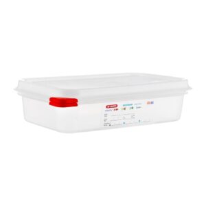 Araven GN 1/4 voedseldoos met deksel 1,8Ltr (4 stuks)