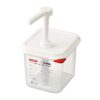 Araven sausdispenser GN 1/6 transparant 2,6Ltr