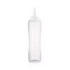 Araven transparante knijpfles 1Ltr