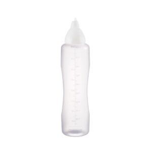 Aravent transparante anti-drup knijpfles 1Ltr