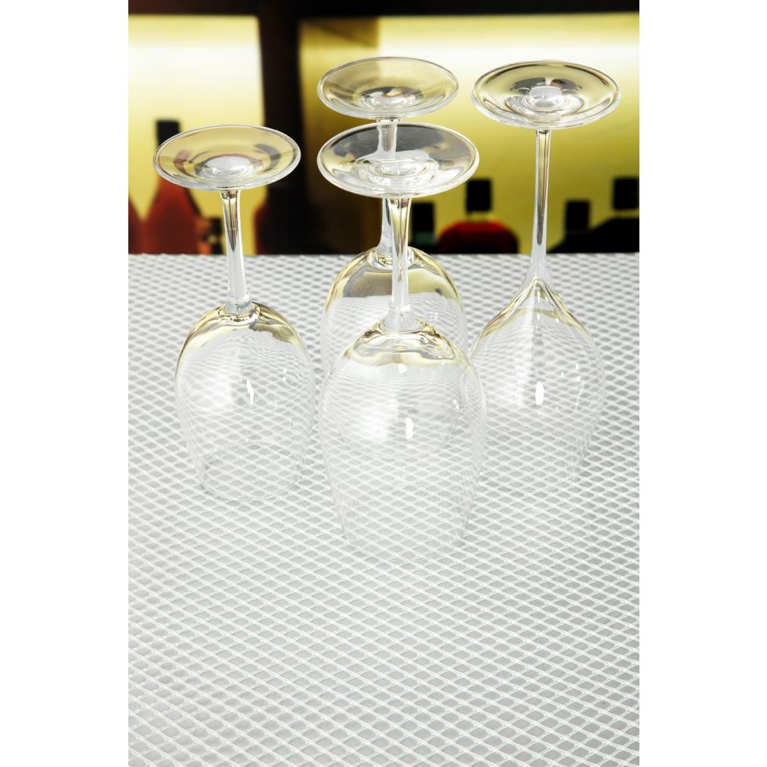 Bar liner op rol transparant 10m