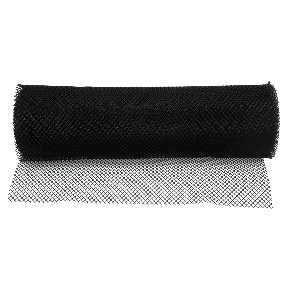 Bar liner op rol zwart 10m