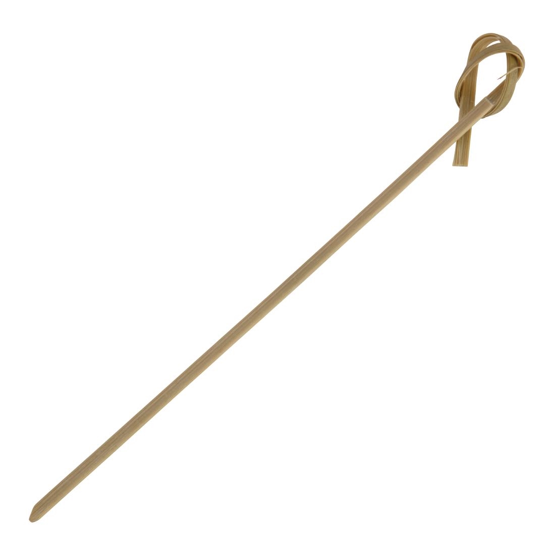 Biologisch afbreekbare bamboe knoopprikkers 12cm (100 stuks)