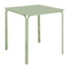 Bolero Adeline Stalen Vierkante Tafel 700mm Lichtgroen