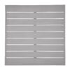 Bolero Aluminium Vierkant Tafelblad Lichtgrijs 700mm