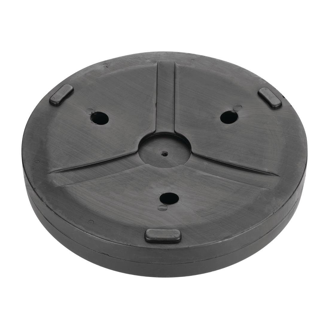 Bolero betonnen parasolvoet met 43/38mm adapter zwart