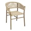 Bolero Florence Natuurlijk Touw Twist Rieten Stoelen (2 stuks)