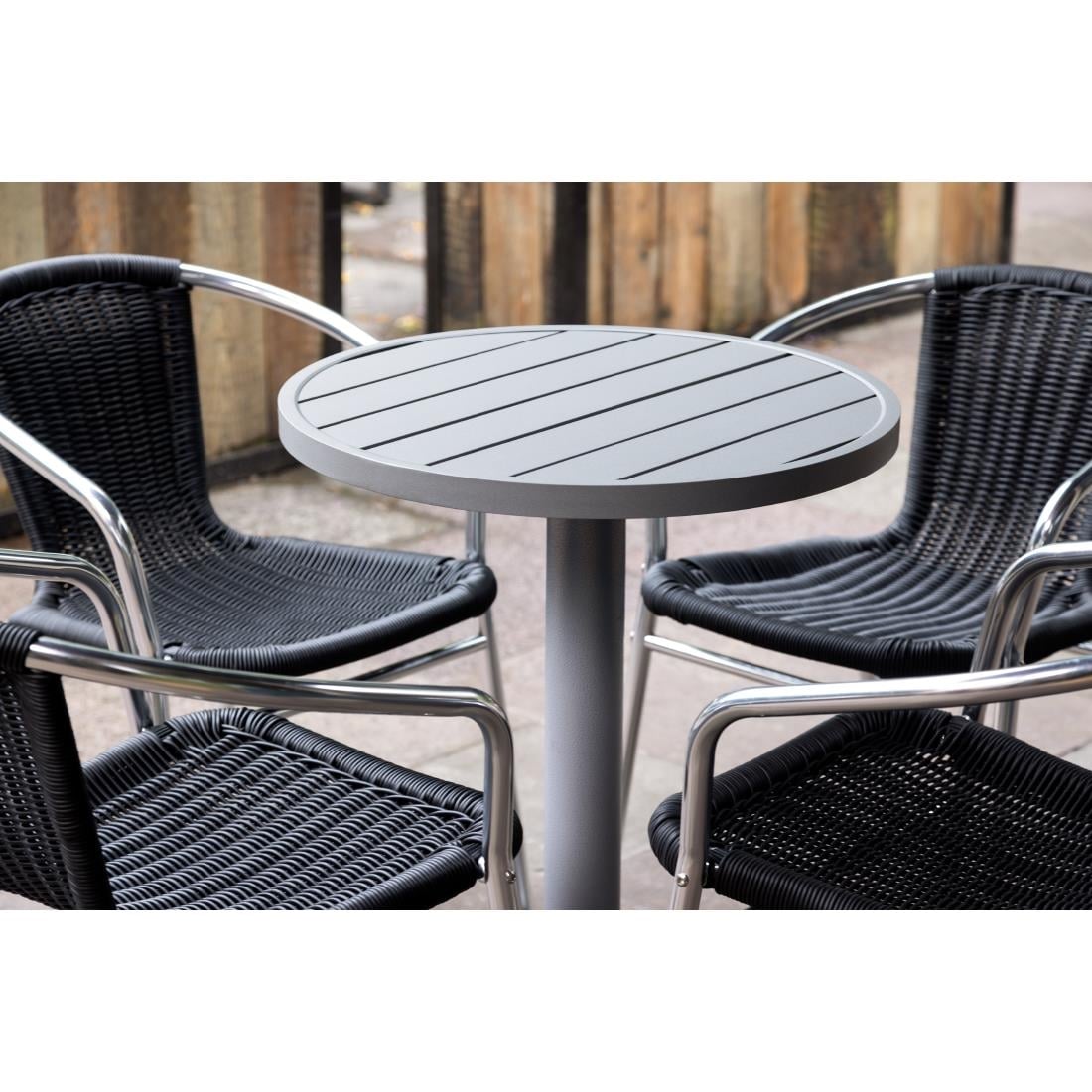 Bolero gietijzeren tafelpoot grijs 611(B)x720(H)mm