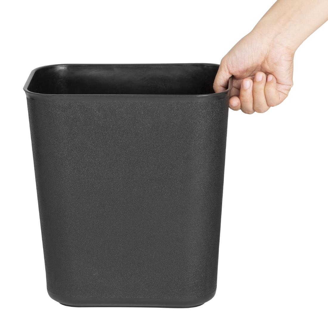 Bolero Hotel/Kantoor Prullenbak 8Ltr Zwart