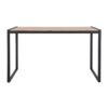 Bolero Industriële Bartafel Van Staal En Acacia, 1800x900mm