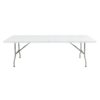 Bolero inklapbare tafel 244cm wit
