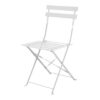 Bolero opklapbare terrasstoelen grijs (2 stuks)