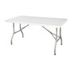 Bolero rechthoekige klaptafel wit 152cm
