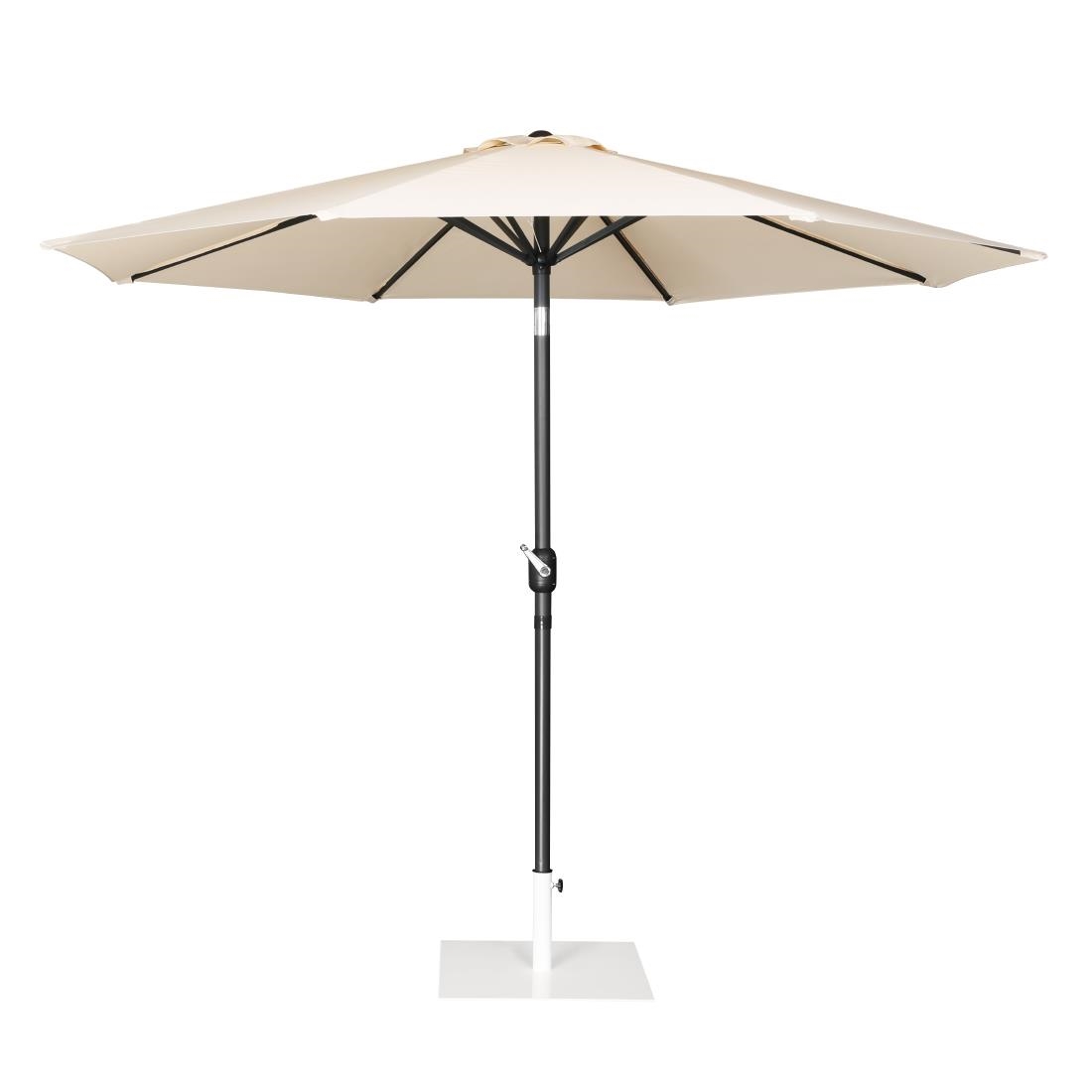 Bolero Sevilla Ronde Parasol Diameter 3 Meter Crème