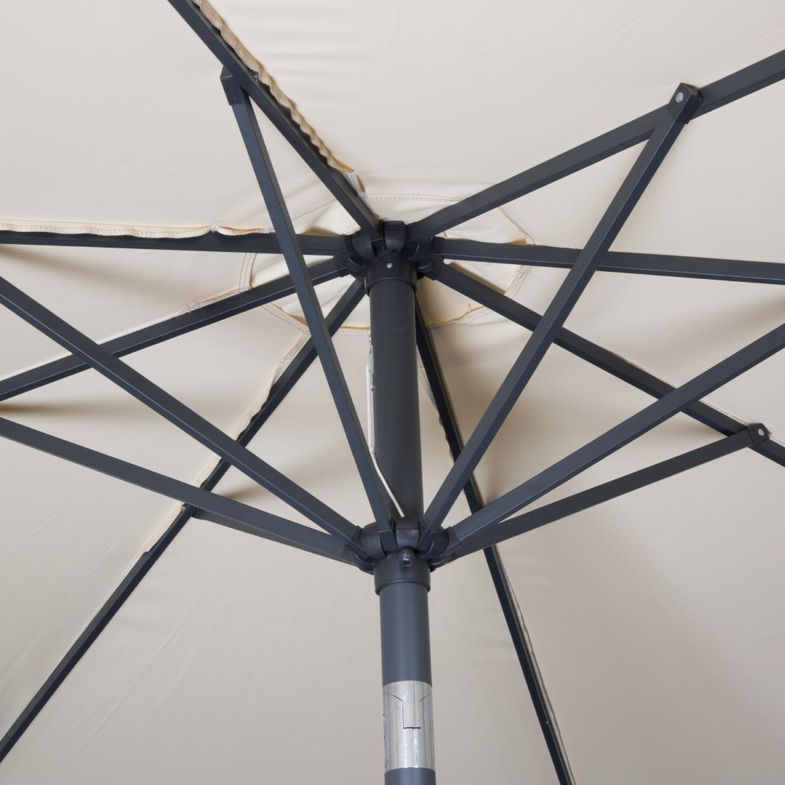 Bolero Sevilla Ronde Parasol Diameter 3 Meter Crème