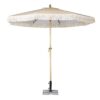 Bolero Sicilië Ronde Gestreepte Parasol Met Een Diameter Van 2,5 Meter