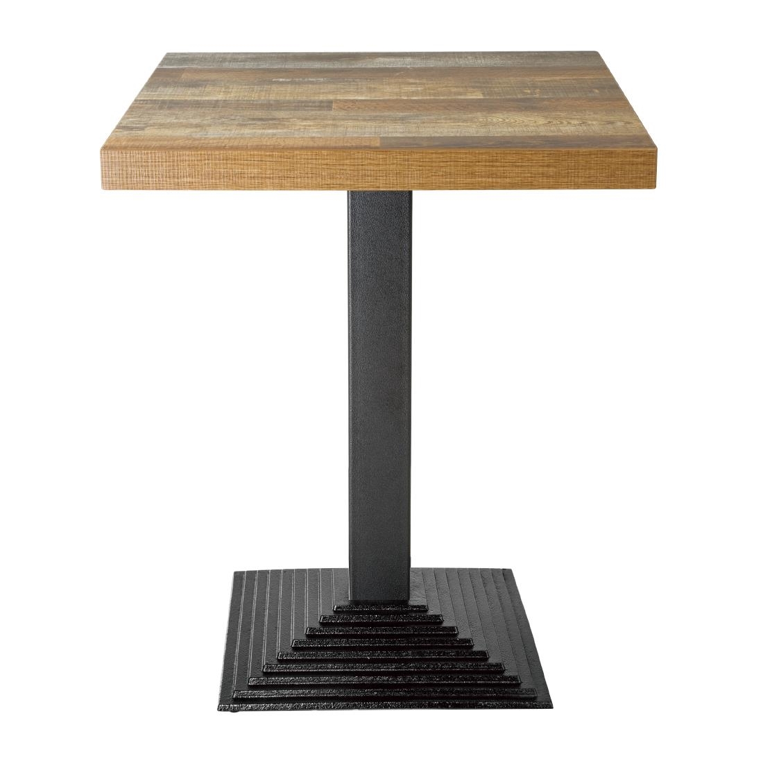 Bolero vierkant tafelblad Urban Dark 70cm