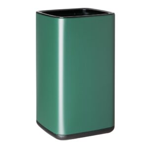 Bolero Vierkante Afvalbak Groen 7Ltr