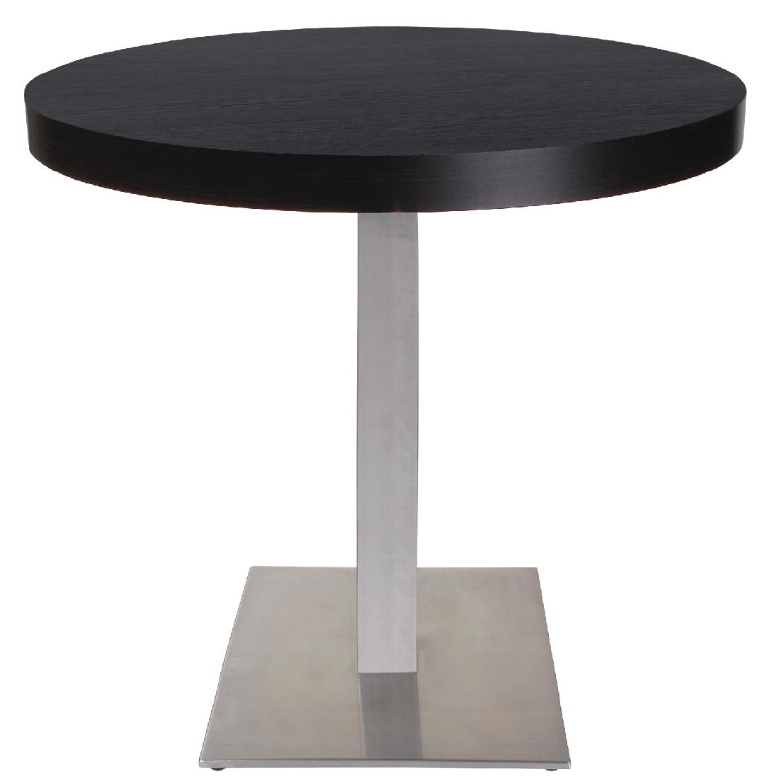 Bolero vierkante RVS tafelpoot