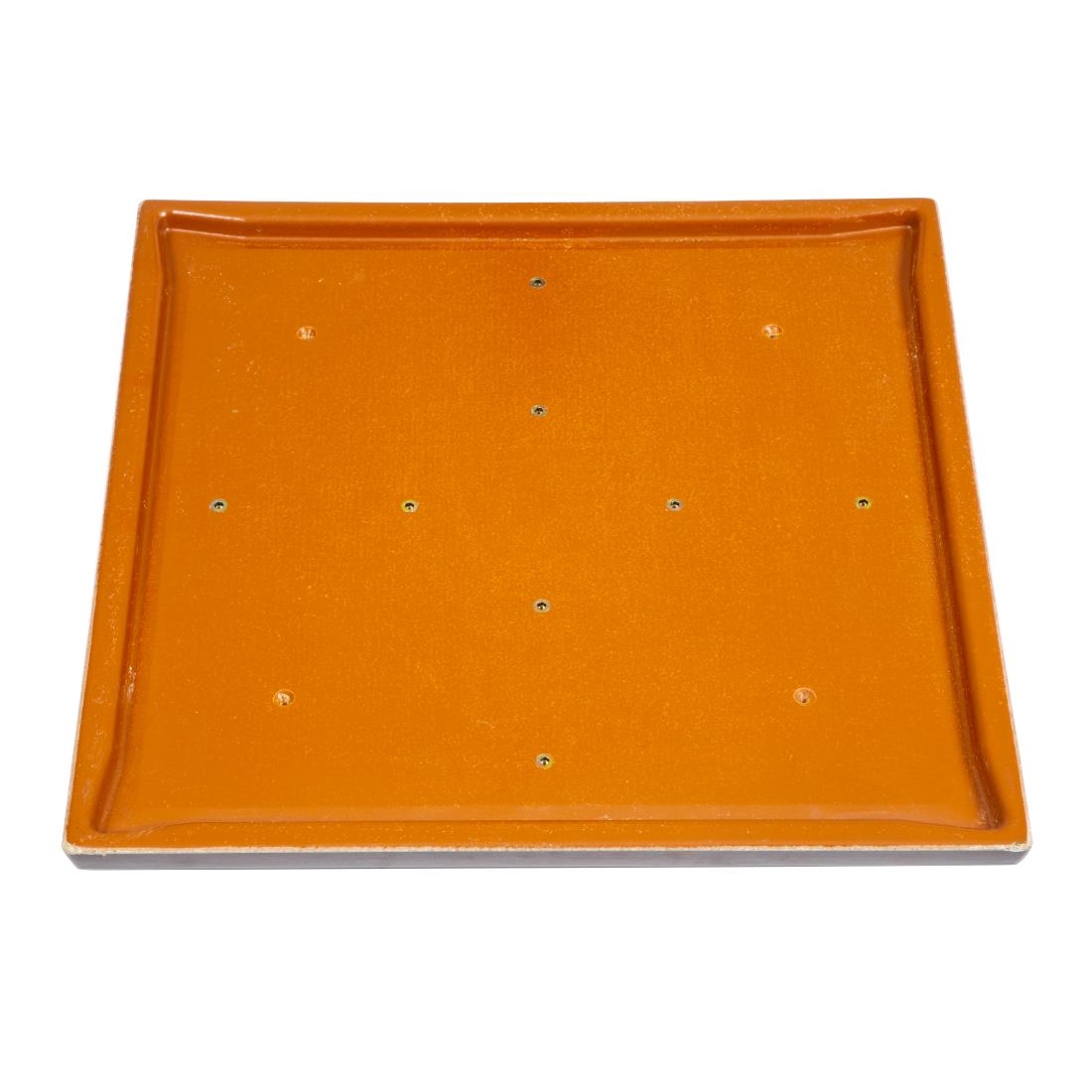 Bolero Vierkante Tafelblad Donkerbruin 60cm