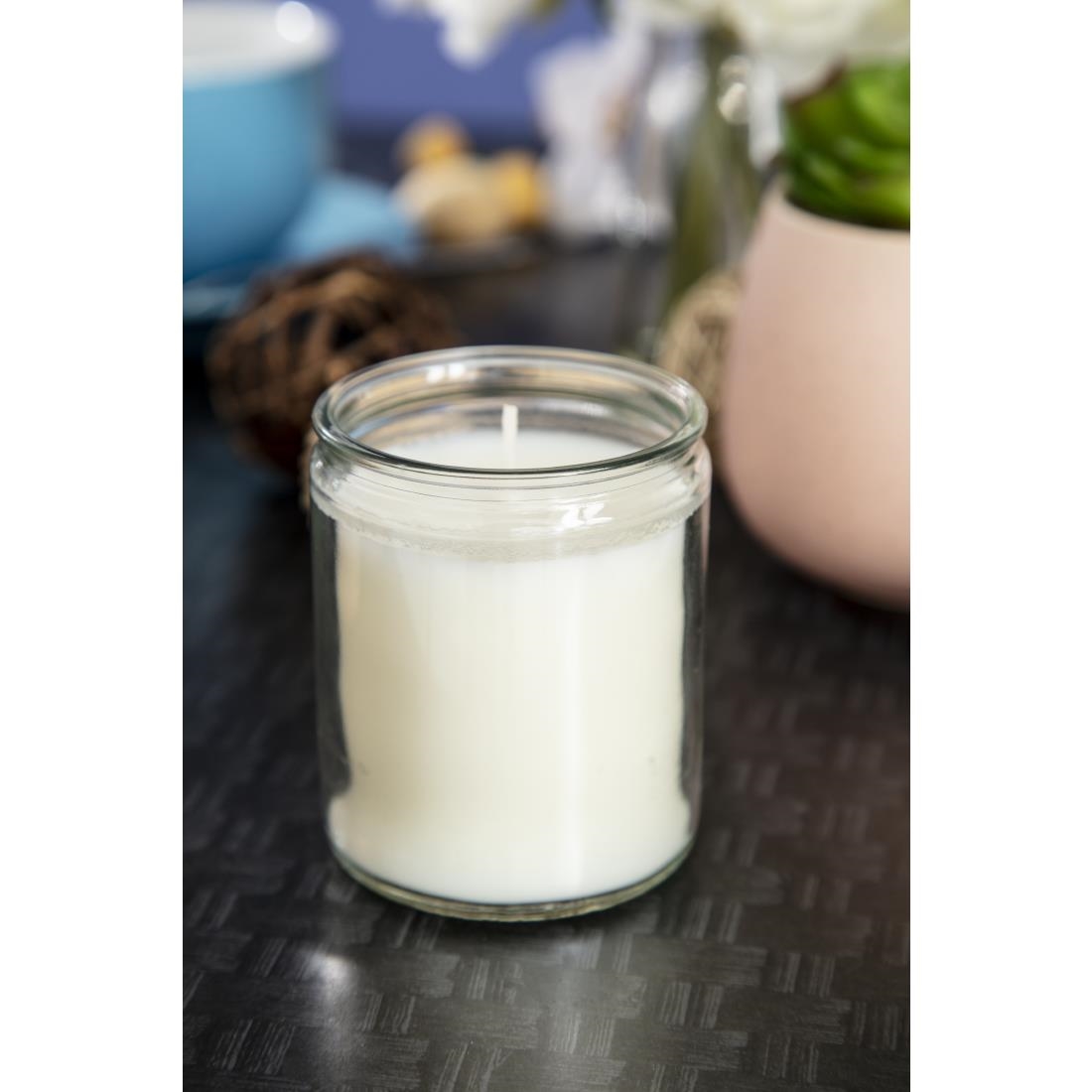 Bolsius Starlight kaars in glas wit (8 stuks)
