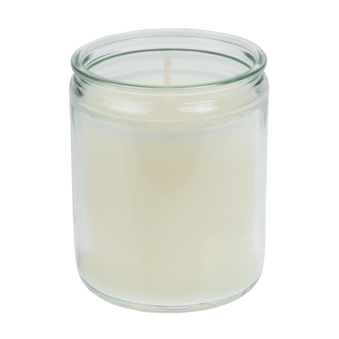 Bolsius Starlight kaars in glas wit (8 stuks)