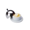 Botervloot met RVS cloche 4cl