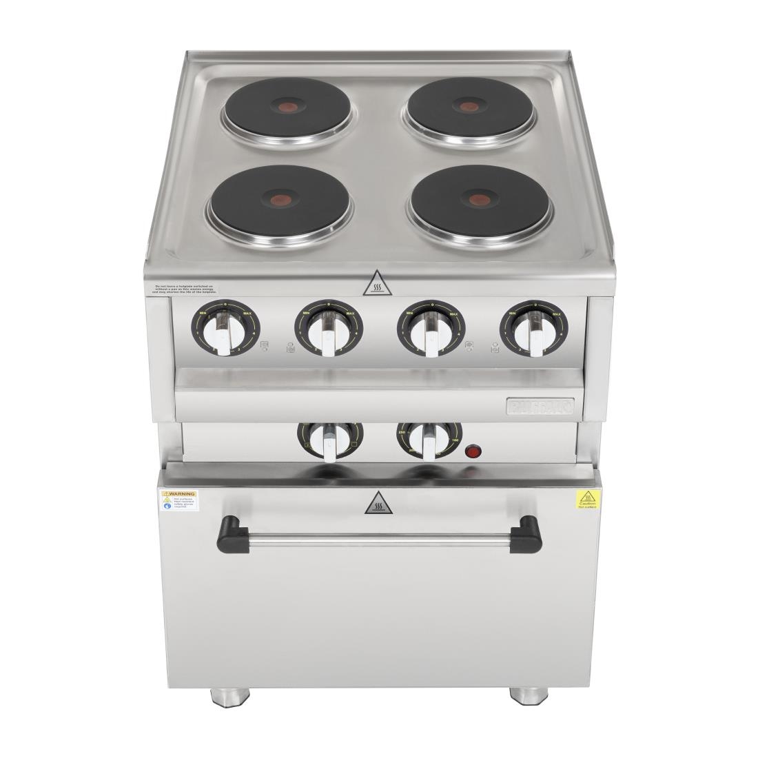 Buffalo 600 Serie 4 Plaat Elektrische Convectie Oven