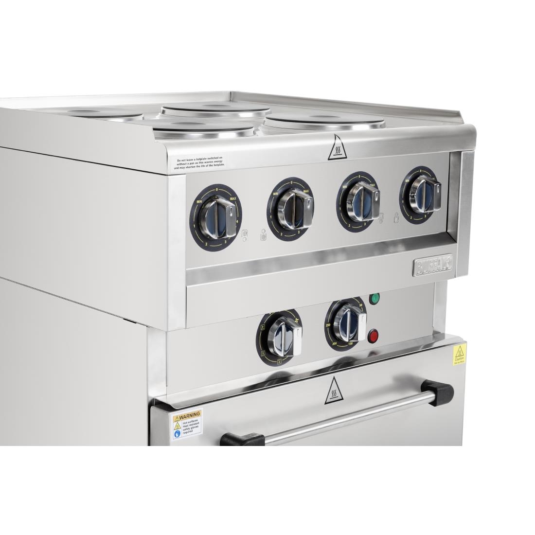 Buffalo 600 Serie 4 Plaat Elektrische Convectie Oven