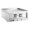 Buffalo 600-Serie Elektrische Bakplaat Met Twee Zones, 600mm