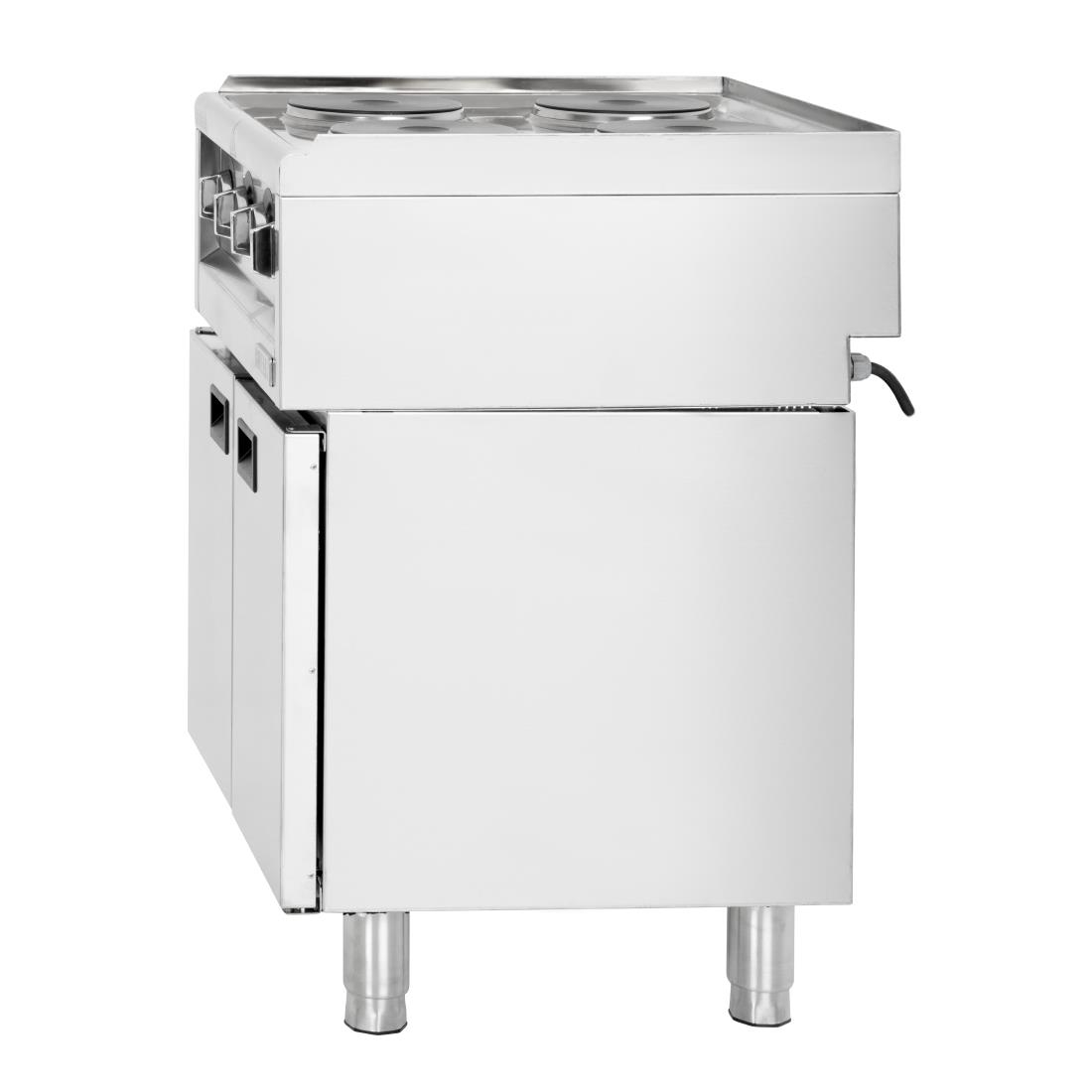 Buffalo 600 Serie Vrijstaand 4 Plaats Elektrische Kookplaat 7kW