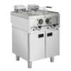 Buffalo 600 Serie Vrijstaande Elektrische Friteuse Met Dubbele Tank 2X 8Ltr