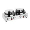 Buffalo Dubbele Ronde Belgische Wafelmaker
