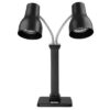 Buffalo Dubbele Warmtelamp Snijstation Mat Zwart 2x250W