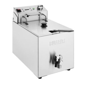 Buffalo Enkele Elektrische Friteuse Met Timer 8Ltr