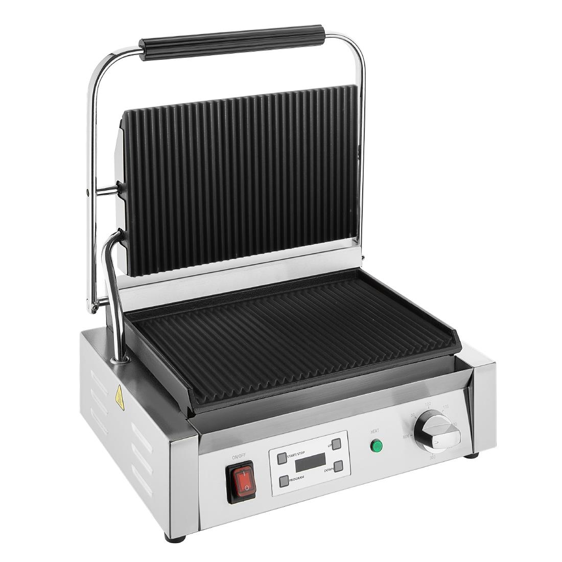 Buffalo Extra Grote Contactgrill Geribbelde Plaat